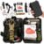 Kit de supravietuire turistic multifunctional camping, vanatoare, pescuit, 21 piese