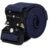 Curea centura Tactical Combat pentru barbati 3.5 x 125 cm, rezistent, albastru inchis