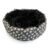 Culcus moale cu perna, pentru caine/pisica, culoare negru, impermeabil, baza antiderapanta, 50 cm