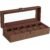 SONGMICS Cutie depozitare si organizare ceasuri, cu 6 locuri, MDF, 30x11x8 cm, maro