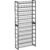 SONGMICS Raft pentru pantofi suprapozabil, pe 12 nivele, din metal, cu rafturi reglabile, pentru 48-60 perechi, 31x 93x223cm, negru