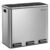 SONGMICS Cos de gunoi din inox cu 3 compartimente colectare selectiva, cu galeti interioare, 3x18litri, argintiu si negru