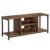 VASAGLE Comoda TV pentru televizor pana la 60 inch, stil industrial, 120x40x50 cm, maro rustic