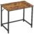 VASAGLE Birou PC compact, stil industrial, PAL si cadru metalic, 80x50x76 cm, maro rustic