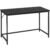 VASAGLE Birou calculator cu blat din PAL, cadru metalic, stil industrial, 120x60x75 cm, negru