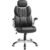 SONGMICS Scaun de birou ergonomic cu brate rabatabile, reglabil pe inaltime, suport cap ajustabil, 70x70x137 cm, negru