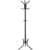 VASAGLE Cuier pentru haine, din otel, tip pom, cu 12 carlige, 176cm, negru