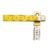 Stanley 0-35-458, metru de tamplarie din lemn 2m, finisaj alb/galben, gradare in negru, certificat CE si FSC, 2m x 15mm, blister
