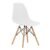Scaun dining Scandinav pentru bucatarie, 38x42x82cm, alb