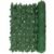 Panou paravan cu frunze artificiale pentru gard sau balcon, 100x300cm, verde inchis