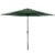 Umbrela terasa gradina, cu inclinare si husa, 300cm, Verde