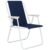 Scaun de plaja Sersimo GC049, pliabil, 100kg, 52x74cm, bleumarin