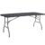Masa dreptunghiulara pliabila multifunctionala, 1.8 m x 0.75 m x 0.75 m, neagra