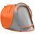 Cort plaja si picnic Sersimo, protectie UV, 210x130x90 cm, portocaliu gri
