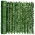 Panou paravan cu frunze artificiale pentru gard sau balcon, 100x300cm, verde