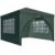 Cort pavilion de gradina, 300×300 cm, cu 4 pereti laterali cu ferestre, impermeabil cu rezistenta UV, verde