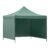 Pavilion pliabil gradina 3×3 m cu acoperis impermeabil si 3 pereti laterali, structura metalica, inaltime reglabila, verde