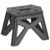 Scaun inaltator multifunctional tip scara, 100 kg, compact, cu maner, 32x30x23 cm, gri