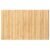 Covor antiderapant din bambus pentru baie, lamele orizontale, 50×80 cm, maro natur