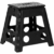 Scaun inaltator multifunctional tip scara, antiderapant, 39 cm, maxim 150 kg, negru