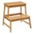 Scaun trepte 5Five Bamboo cu 2 niveluri, bambus, 43x43x47 cm, natur