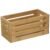 Cos depozitare 5Five din bambus masiv, 15x31x15 cm, natur