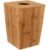 Cos gunoi 5Five Terre Inconnue cu capac, bambus, 6 litri, 20x20x26 cm, natur
