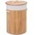 Cos rufe rotund 5Five Bambou cu capac, bambus, 48 litri, 35×50 cm, natur