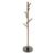 Cuier Atmosphera Wild cu 7 agatatori, lemn si MDF, 39x39x178 cm, maro