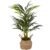 Planta artificiala Atmosphera Palmier cu ghiveci natural, 80 cm, verde