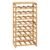 Suport sticle 5Five Linha bambus pentru 32 sticle, 45x24x89 cm, maro natural