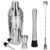 Set Cocktail Shaker Kit pentru barmani 750ml, KI14, 6 piese