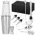 Set Cocktail Shaker Kit pentru barmani 700ml, KI19, 14 piese