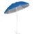 Umbrela de plaja pliabila cu protectie UV si inaltime reglabila, diametru 150 cm, albastru
