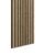 Riflaj MDF decorativ LDA PREMIUM de tip Panou Acoustic, Stejar Natur Saragossa, 260×40 cm