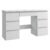 Birou cu 7 sertare Beta 4 120x43x75 cm, design minimalist, alb