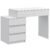 Birou compact Gamma T1 cu 5 sertare, 90x47x78 cm, montaj stanga/dreapta