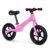 Bicicleta fara pedale pentru copii 86x47x51 cm, sa reglabila, cadru otel, roti EVA, roz