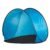 Cort plaja si picnic semi-deschis Sersimo, protectie UV, 150x120x110cm, albastru