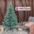 Brad artificial Christmas Deluxe by Sersimo, Viena Select argintiu, integral 3D, 230cm