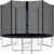 Trambulina Black, cu scara si plasa de protectie exterioara, 305 cm, 150kg