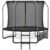Trambulina Premium, Black, cu scara si plasa de protectie interioara, 305 cm