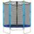 Trambulina Blue, cu plasa de protectie exterioara, 140 cm