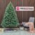 Brad artificial Sersimo, Hollandia, verde cu varfuri argintii, integral 3D, 230 cm