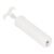 Pompa de vidat pentru saci de haine, din plastic, 38cm, alb
