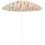 Umbrela plaja 180 cm cu imprimeu fructe, structura otel, reglabila pe inaltime si inclinare, multicolor