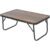 Masuta pliabila camping MDF cu maner, structura aluminiu, 56x34x24 cm, maro