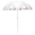 Umbrela de plaja 160 cm cu structura metalica, inclinare reglabila, husa transport, multicolor