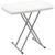 Masa pliabila 76×50 cm, inaltime reglabila 36-71 cm, pentru terasa, gradina sau camping, HDPE alb