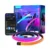 Banda LED Neon Rope Lights Govee H61C3 RGBIC, Sincronizare Muzica, Wi-Fi+Bluetooth, 3m